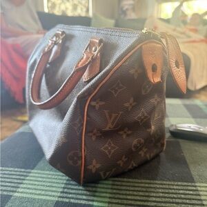 Brown Designer Monogram Handbag